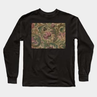 VINTAGE BOTANICAL PATTERN Long Sleeve T-Shirt